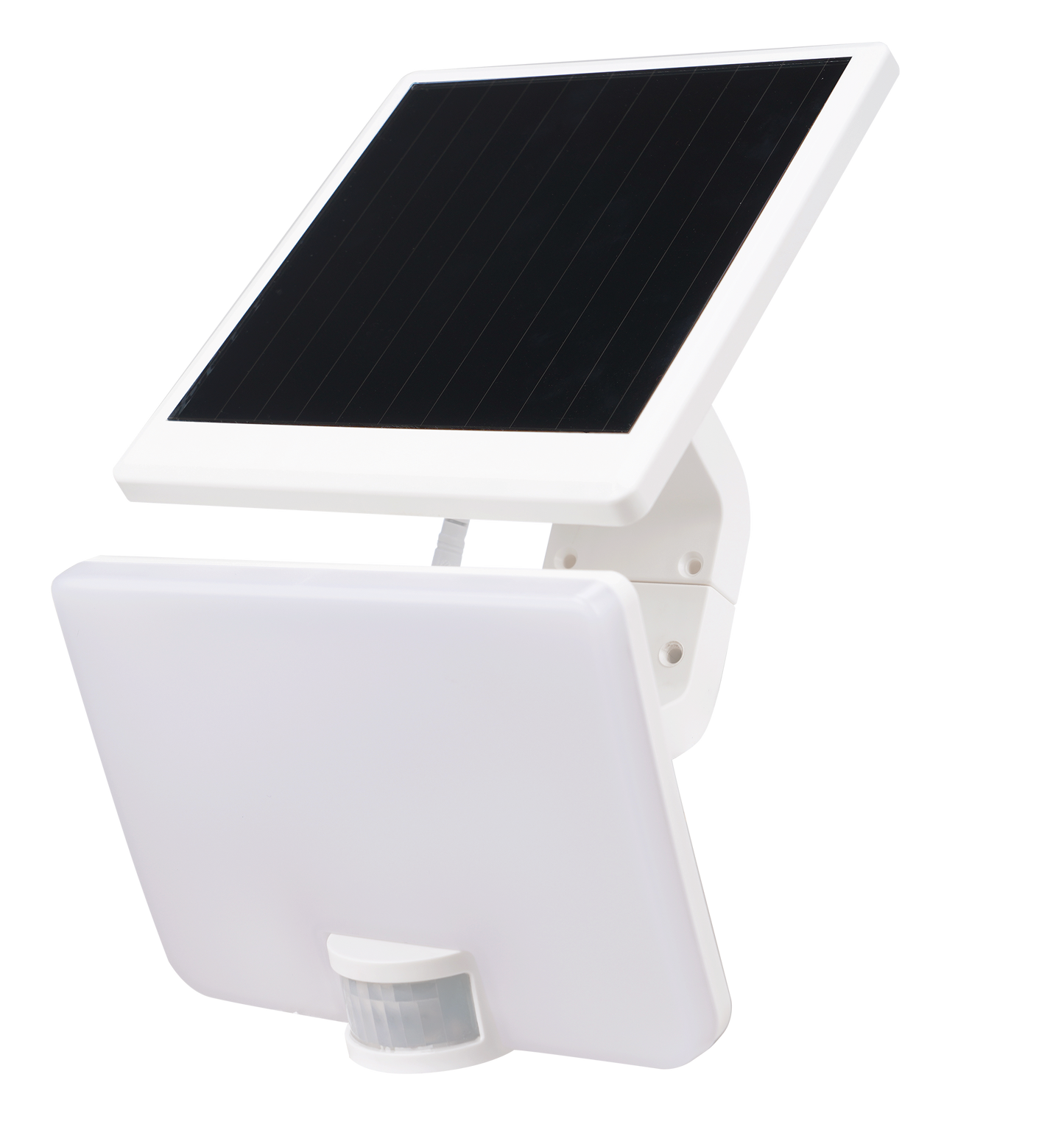 LED PIR Sensor Solar FloodLight 8W/12W 4000k Black/White