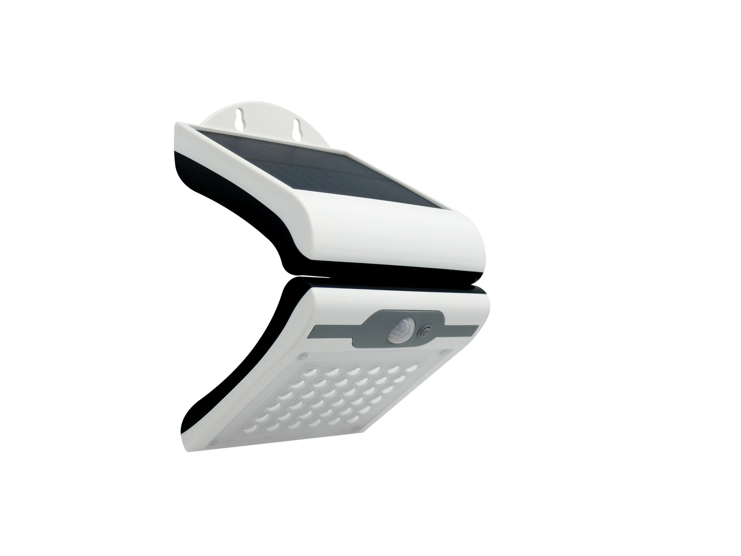 LED Sensor Solar Folding Wall Light 2.5W 230Lm 4000k Black/White