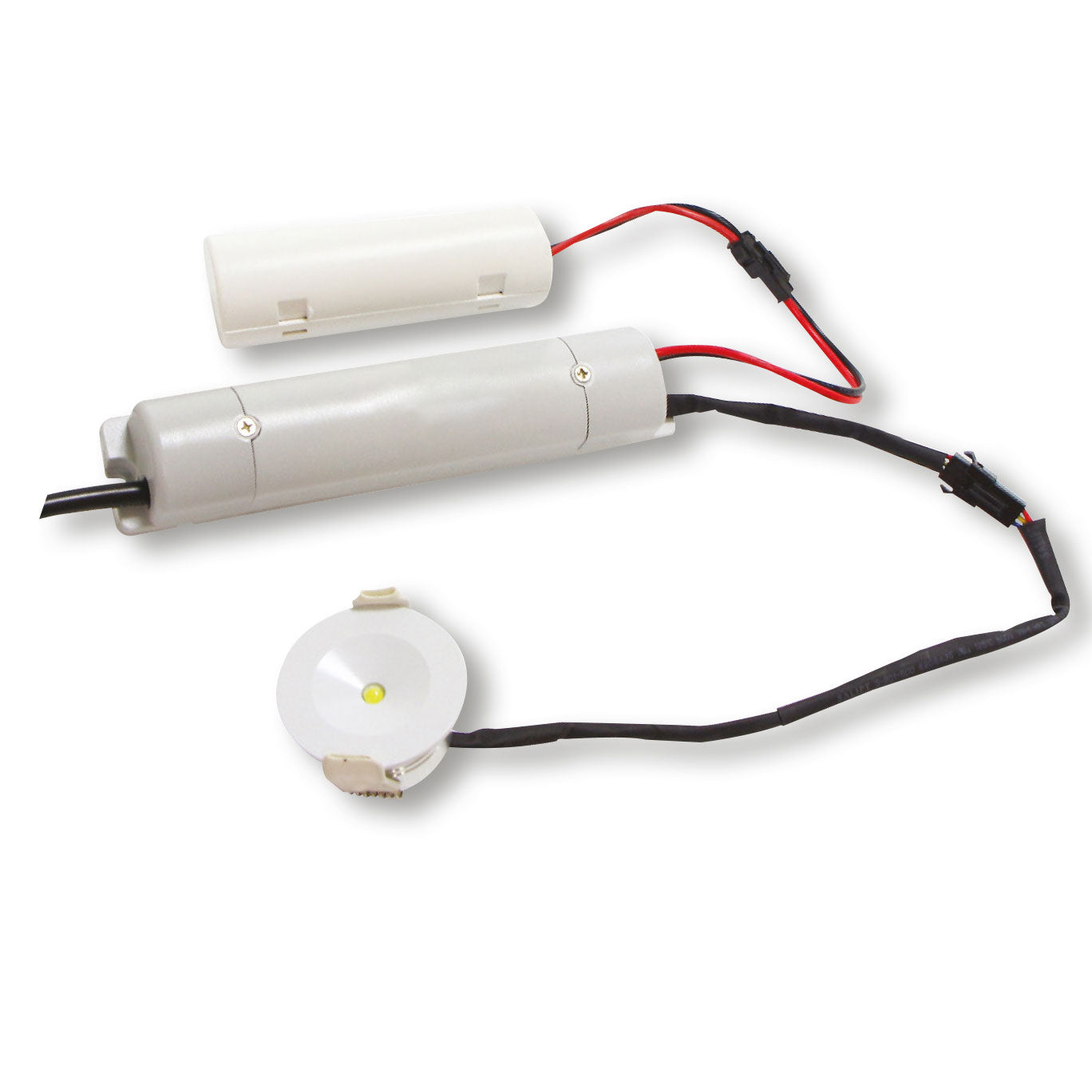 3W Emergency Recessed Spotlight – 5500K Daylight, LiFePO₄ Battery