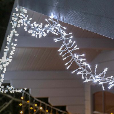 Yuletide 10M 480 LED warm white cluster light