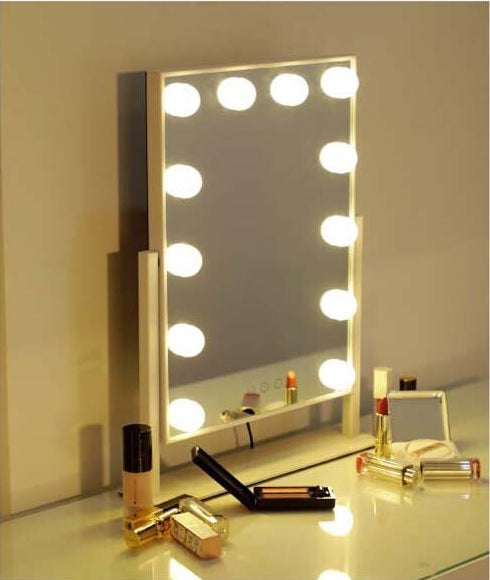 HOLLYWOOD PIVOT LIGHTED VANITY MIRROR