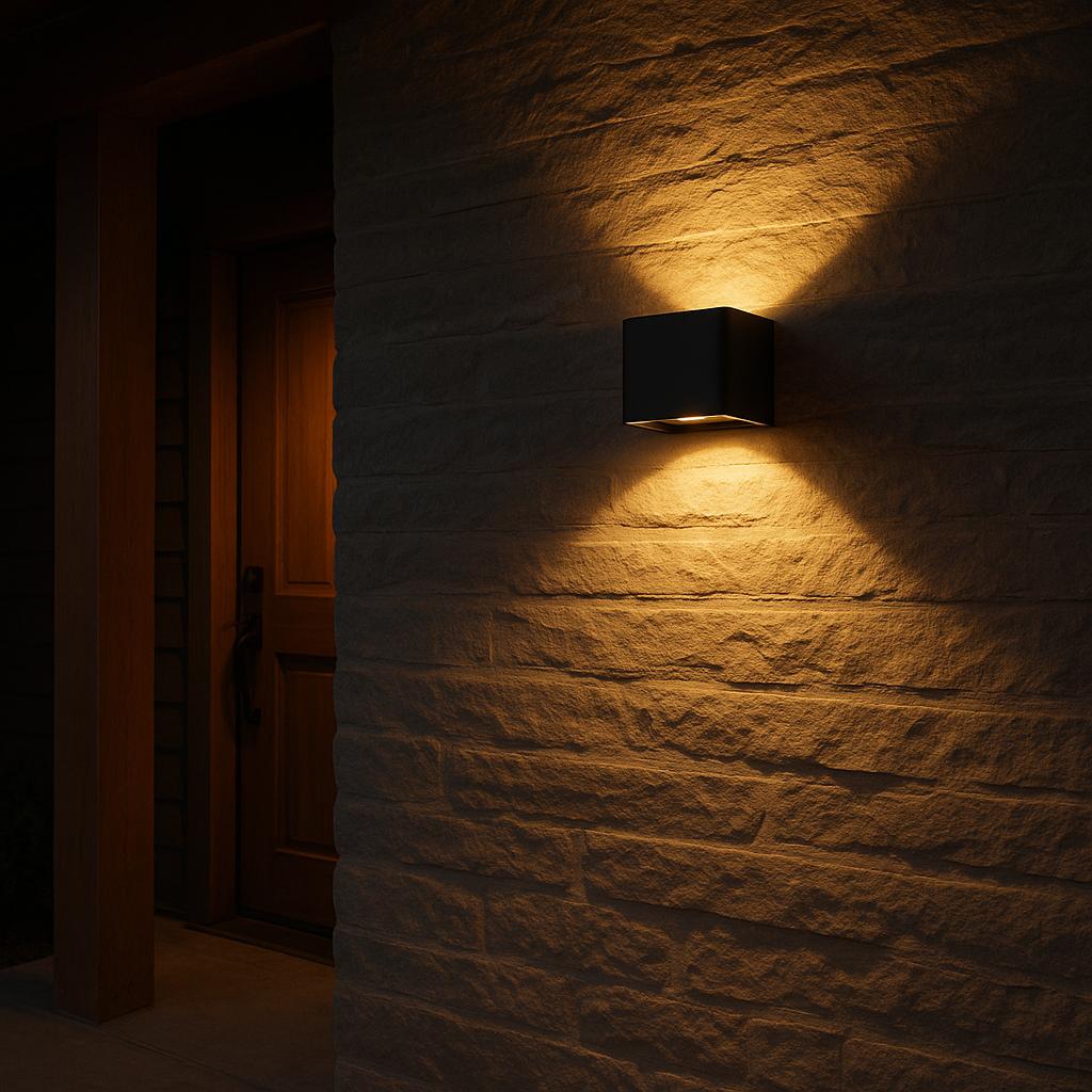 Iris 2 Rotating Wall Light – 10W 380Lm LED, IP54, 3000K Warm White