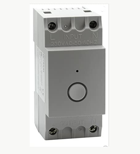 Wi-Fi Enabled Din-Rail Time Switch 230V White