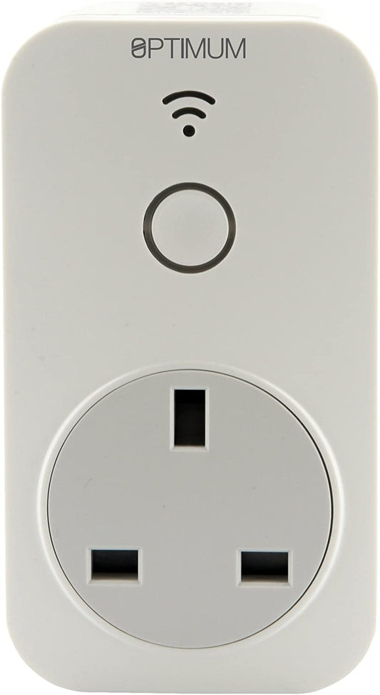 Wi-Fi Enabled Plug in Time Switch, 230 V, White