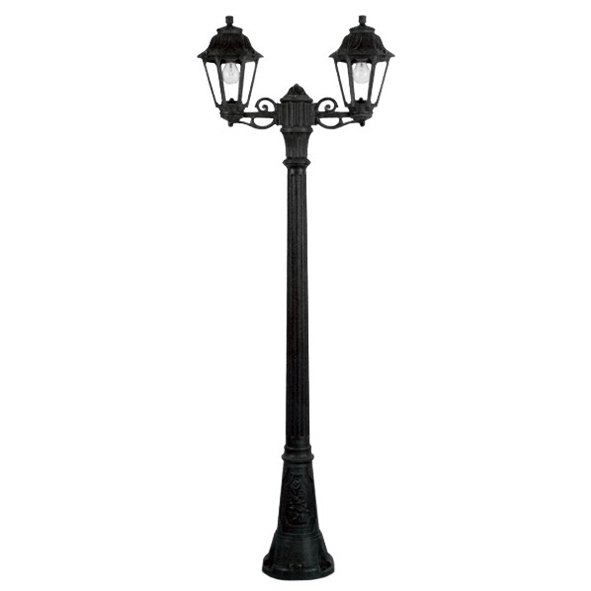 Fumagalli Gigi Bisso Anna Lamp Post Garden Light Black