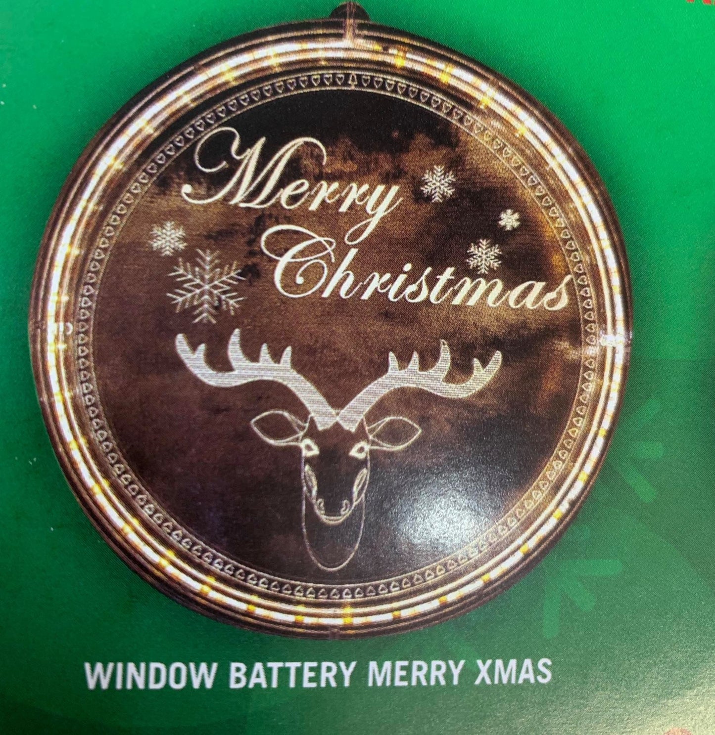 Festive "Merry Christmas" Sign