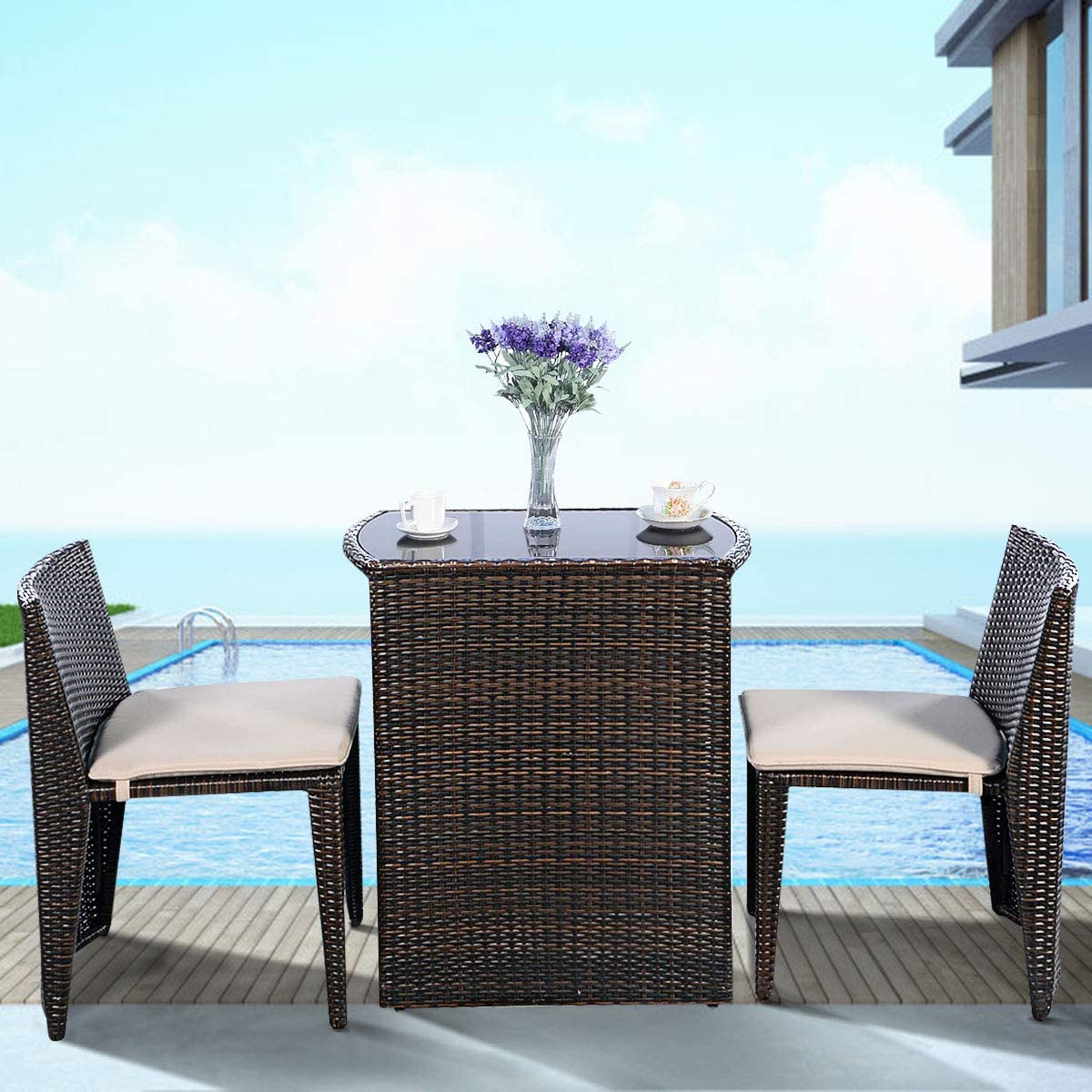 outdoor dining set 2 Seater Bistro Set