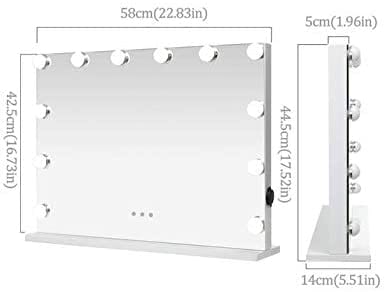 illuminated bathroom vanity mirror
