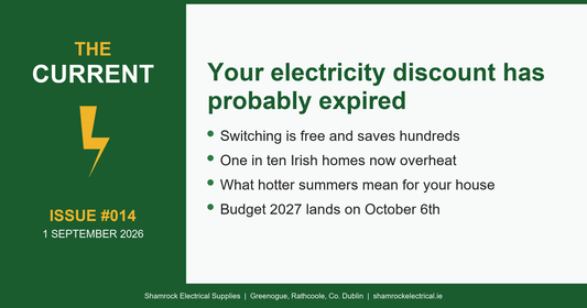 The Current issue 14: your electricity discount has probably expired, switching saves hundreds, one in ten Irish homes overheat, Budget 2027 on October 6th