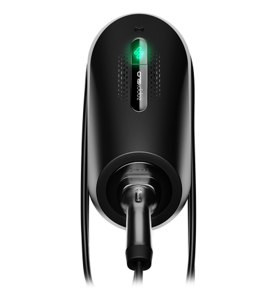 Zappi GLO 7kW Tethered EV Charger Black