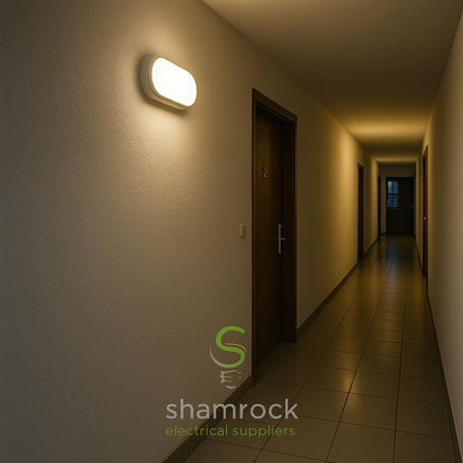 EVOLEC OSCAR Bulkhead/Adjustable CCT/IP65/Energy-Efficient