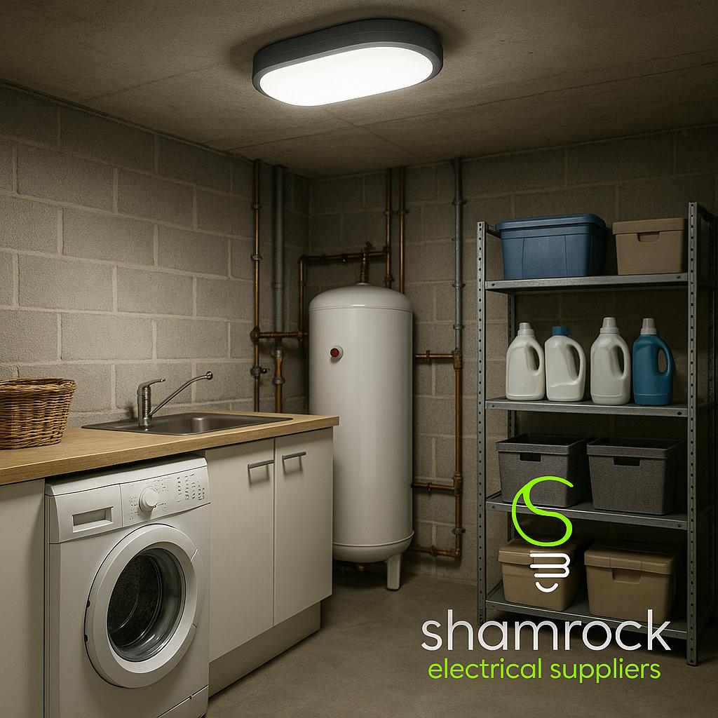 EVOLEC OSCAR Bulkhead/Adjustable CCT/IP65/Energy-Efficient