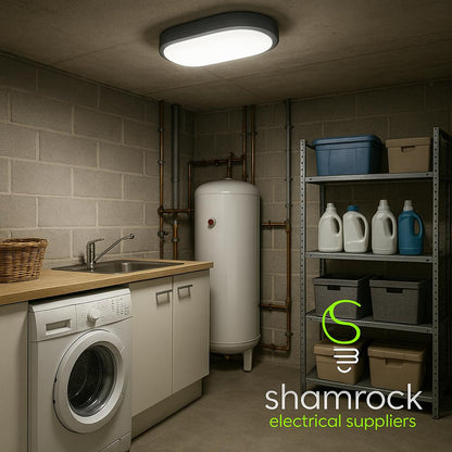 EVOLEC OSCAR Bulkhead/Adjustable CCT/IP65/Energy-Efficient