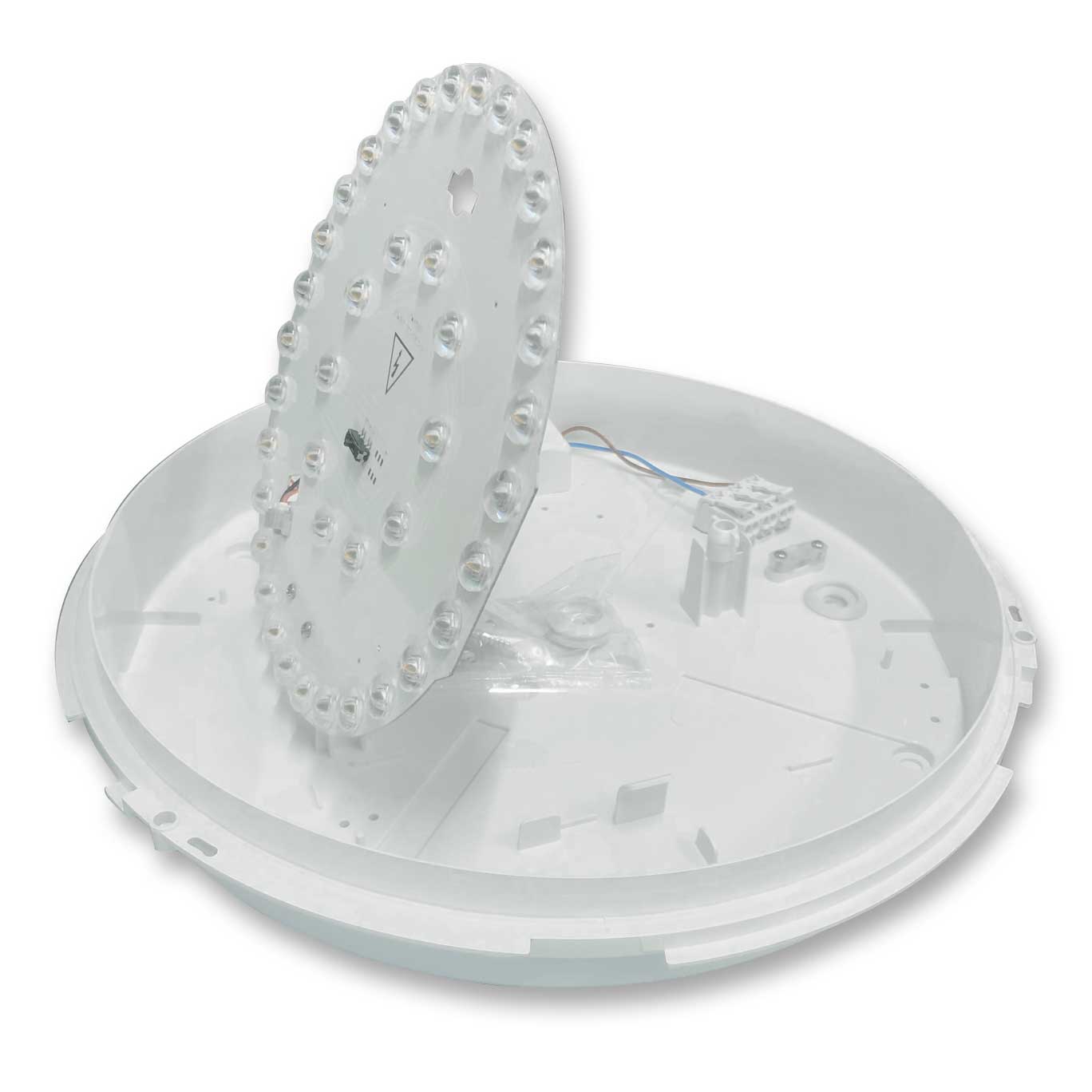 9-18W Emergency Sensor LED Ceiling Light – IP65 CCT Adjustable