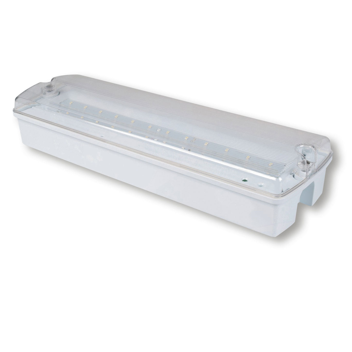 3W IP65 Emergency Bulkhead – 6500K Daylight, LiFePO₄ Battery