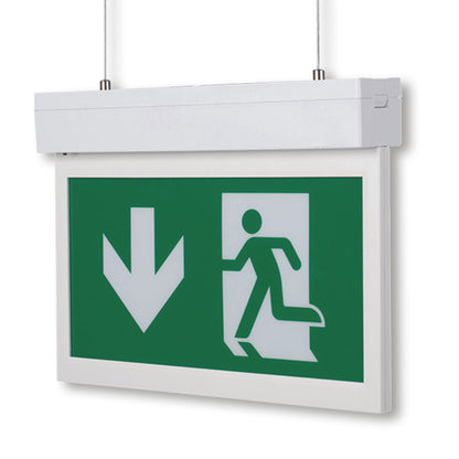 3W Emergency Hanging Blade Sign – 6500K Ni-Cd Battery (IP20)