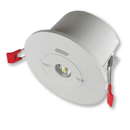 Emergency IP65 LED Spotlight 5W 5700K Self-Test