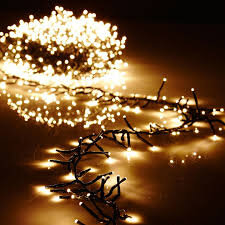 Yuletide 10M 720 LED low voltage cluster garland, warm white