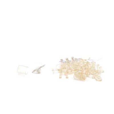 Evolec LED rope light accessory pack of clear mounting clips, couplers and end caps