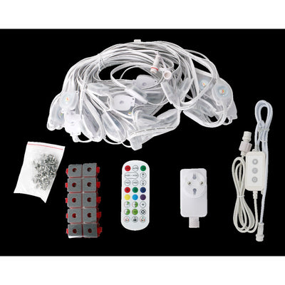 Greenlamp 15m Smart RGB Permanent Outdoor Lights, App and Remote, IP65