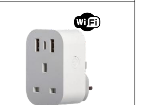 OP-WFUSB WiFi Plug In Timer with USB Type-A and Type-C Charge Ports