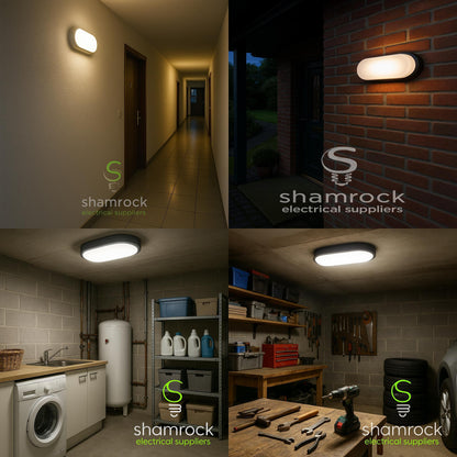 EVOLEC OSCAR Bulkhead/Adjustable CCT/IP65/Energy-Efficient